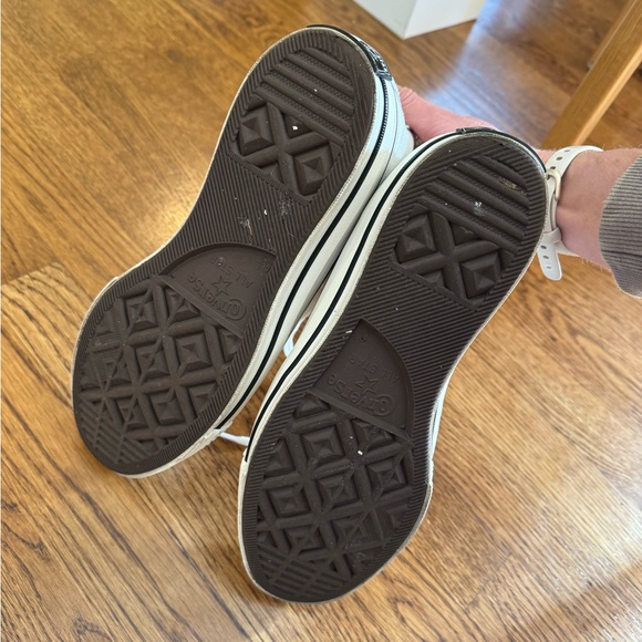 great converse high tops with sherpa. chuck taylor all star 70 high top sneaker - Picture 6 of 7